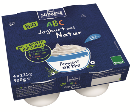 Jogurt probiotyczny ABC BIO 4x125g Sobbeke