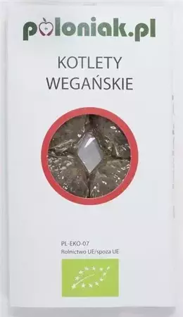 Kotlety wegańskie BIO 160g - Poloniak 
